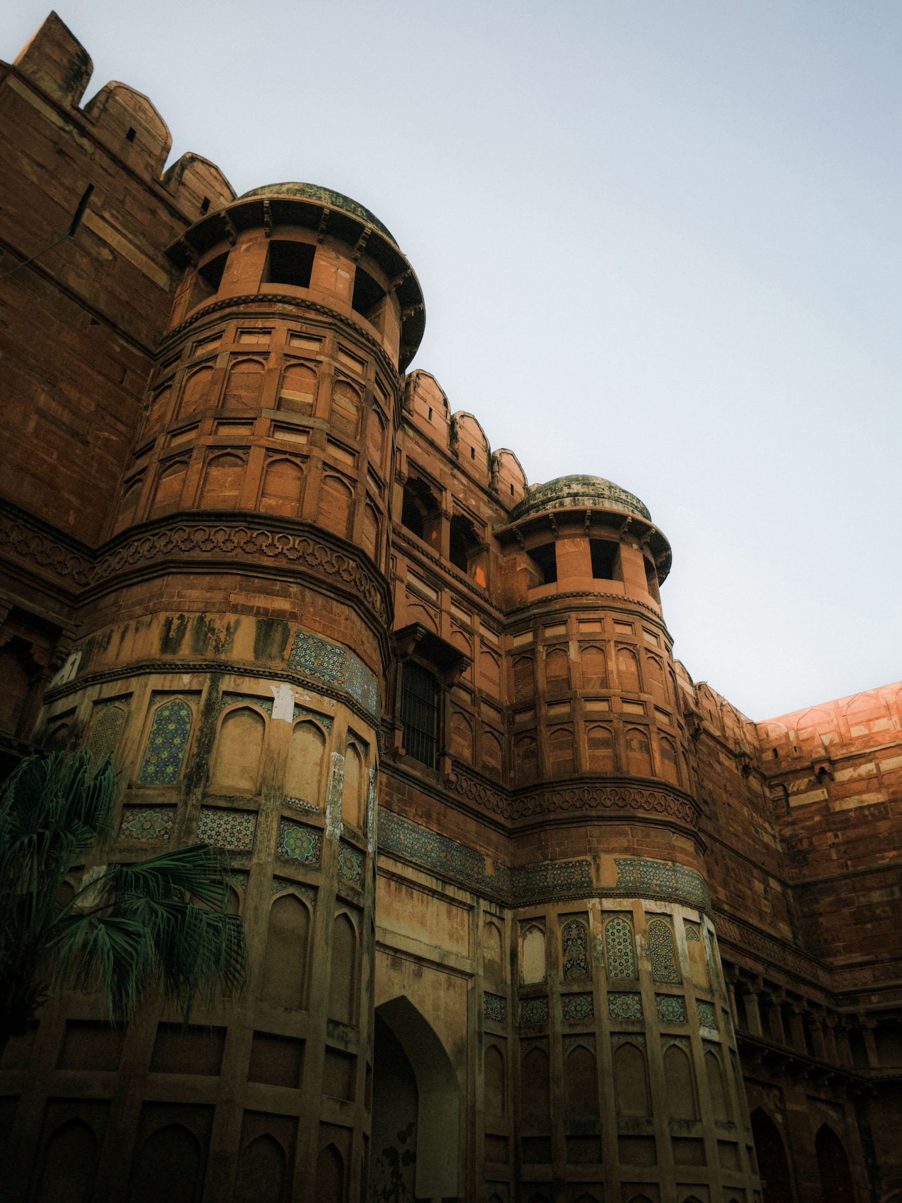 Ancient fort walls in Rajasthan